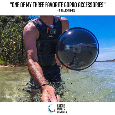 Unique Images Australia calls The Grill Mount - One of their three favorite GoPro Accessories