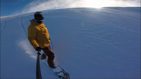 noboarding with the 360 Quick Connect GoPro Mounting System