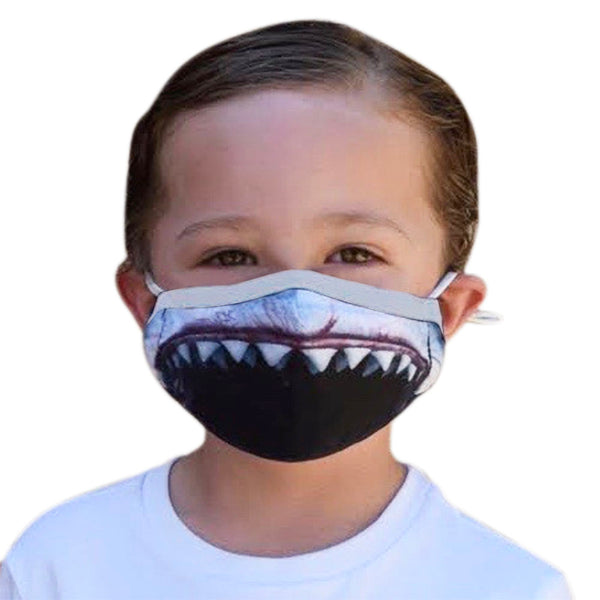 Kid Fun Printed Face Cover + 2 Filters