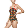 Ladies One-Piece Swimsuit / Leotard - Cheetah's Gaze