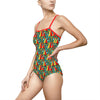 Ladies One-Piece Swimsuit / Leotard - Lush Seas