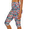 Ladies Yoga Leggings - Peace Poppies