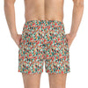 Mens Swim Trunks - Feeling Festive