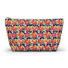 Cosmetic Pouch - Neon Petals