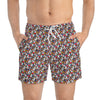 Mens Swim Trunks - Crowded Seas