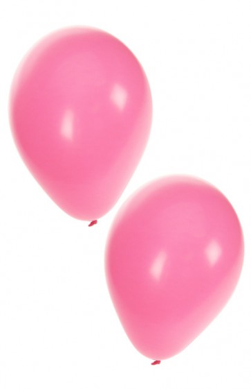 Rode datum vlees In detail Helium ballonnen Baby roze 10 inch per 50 – SilShop