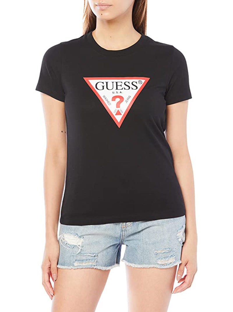 GUESS Triangle Logo t-shirt