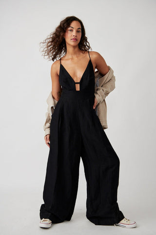 FREE PEOPLE One Piece EMMA Cutout Jumpsuit