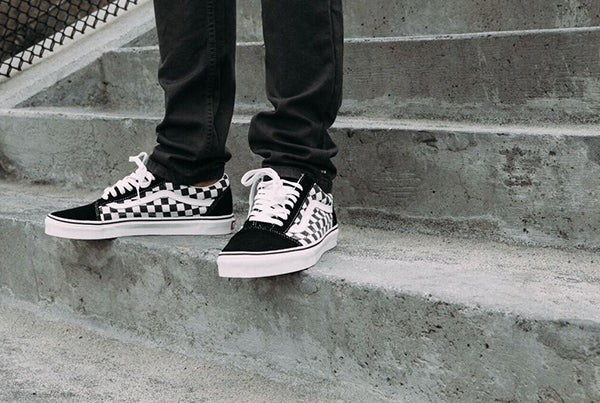 Old Skool Checkered Vans at American Rag