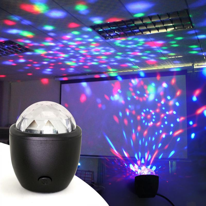 led crystal magic ball light – Bright