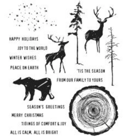Stampers Anonymous Tim Holtz Cling Mounted Stamps: Great Outdoors