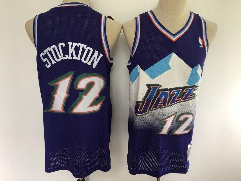 Karl Malone 96-97 Utah Jazz Reload Hardwood Classic Swingman NBA Jersey