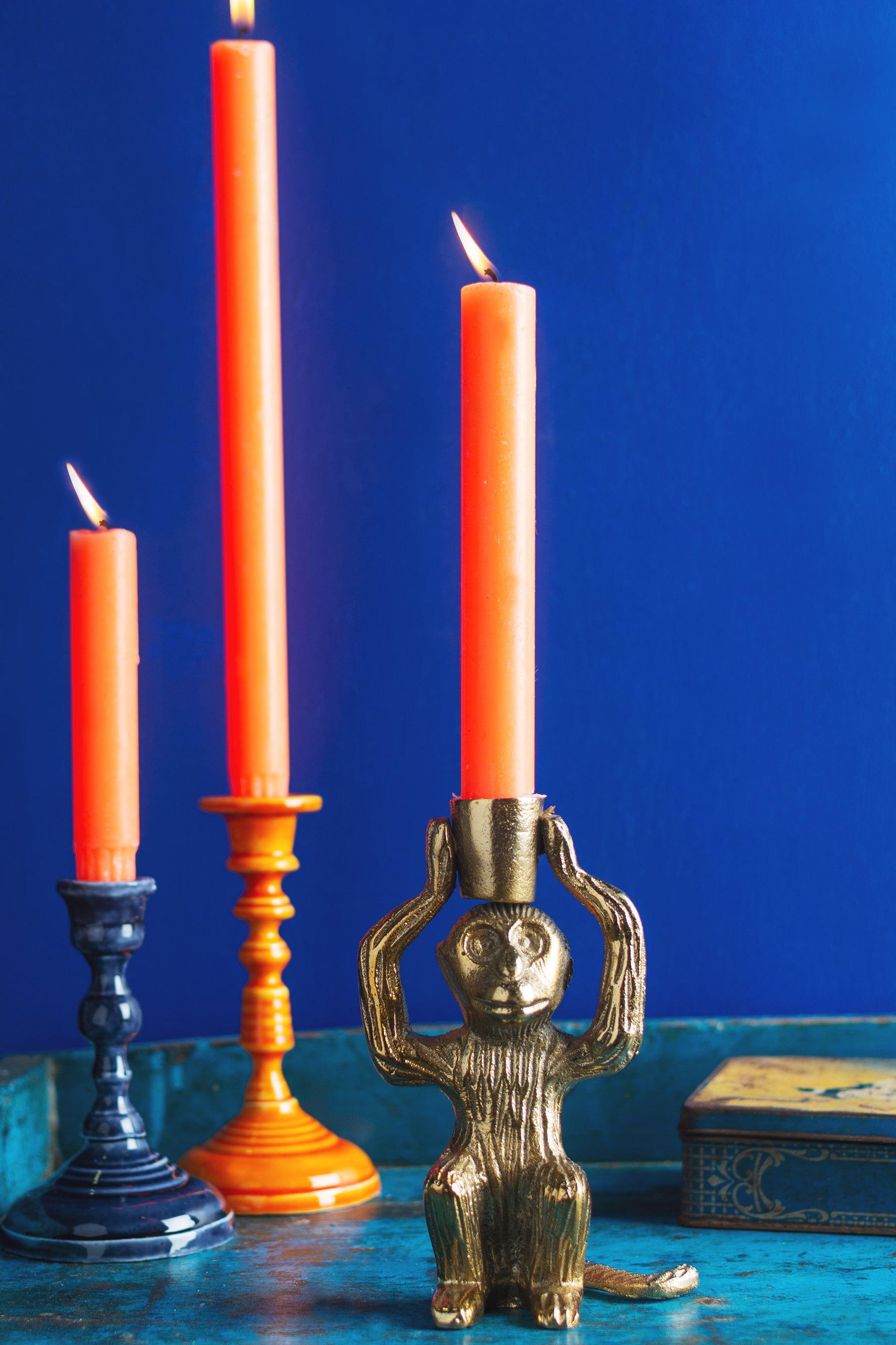 Monkey Candle Holder