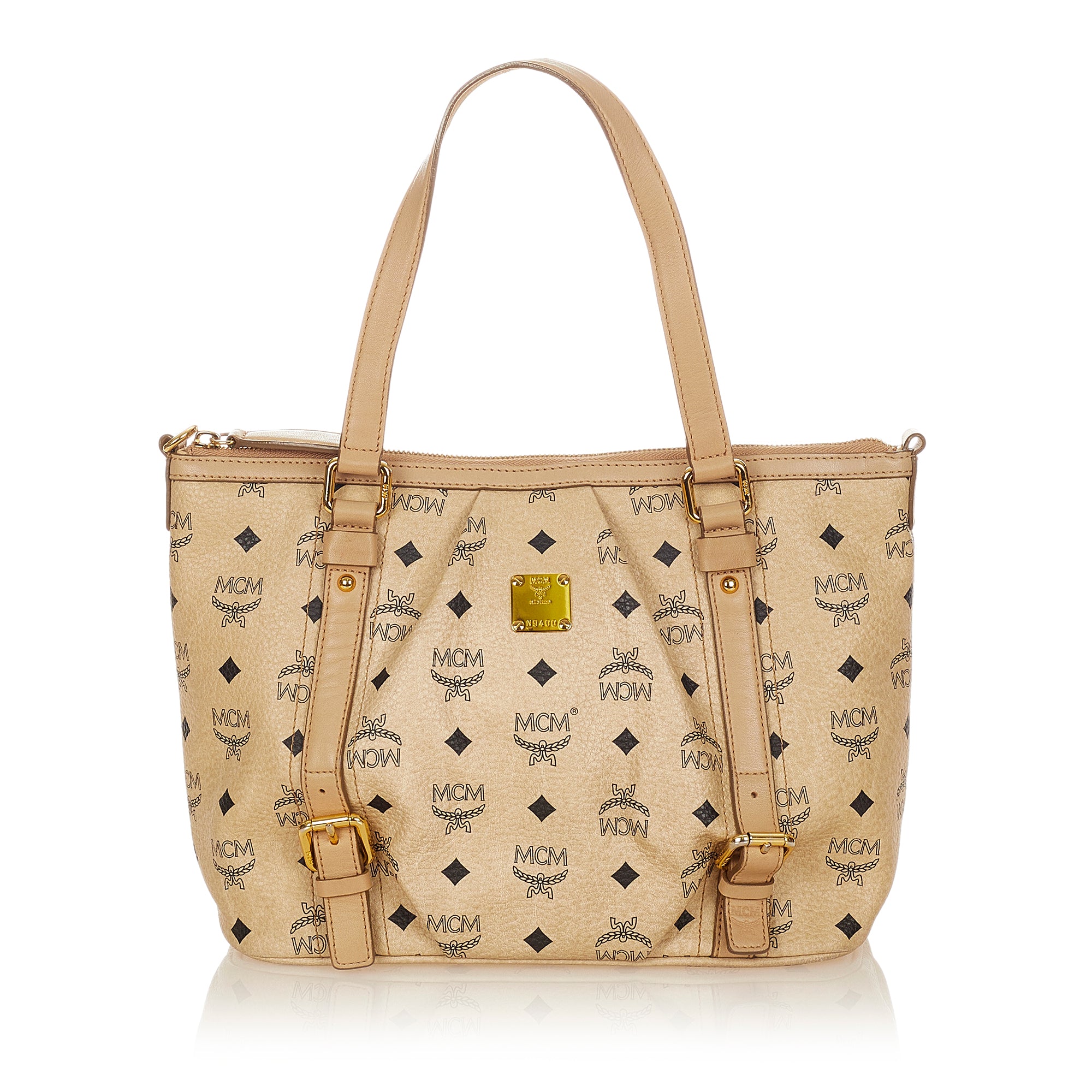 Visetos Leather Shoulder Bag