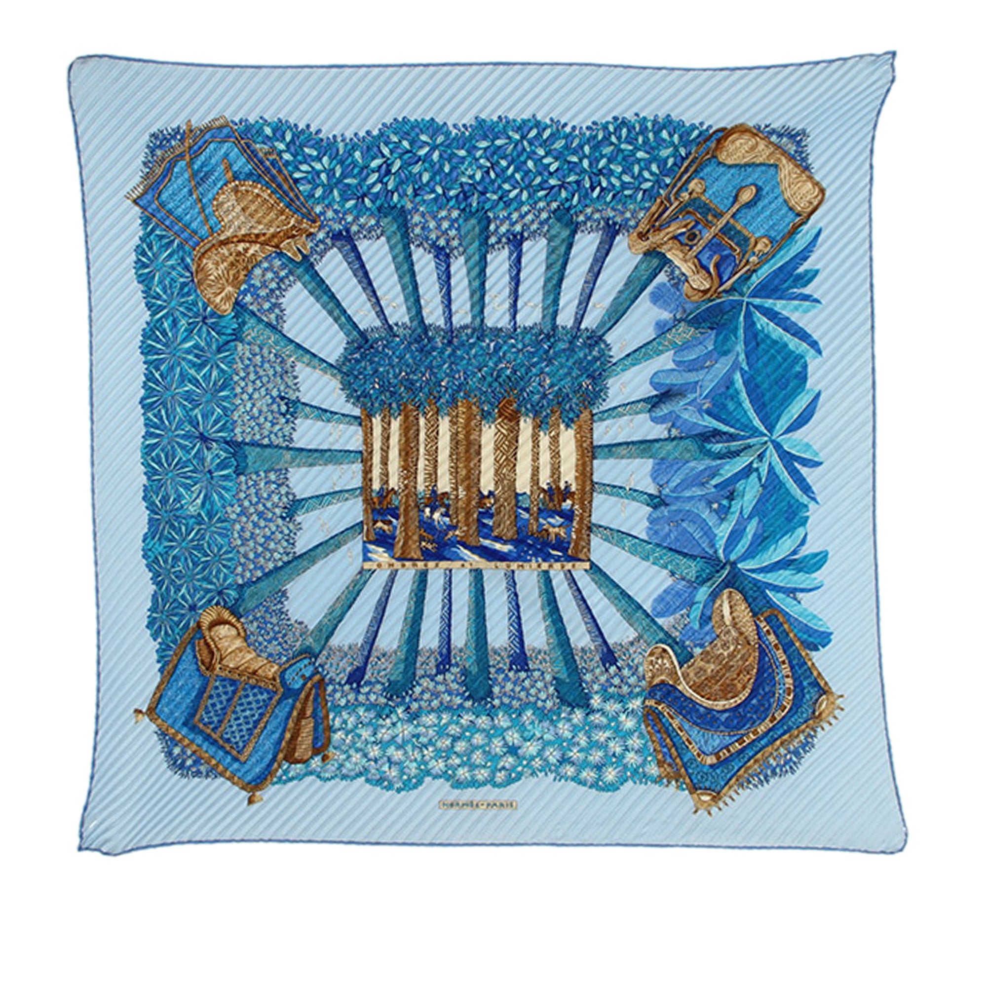 Printed Silk Scarf