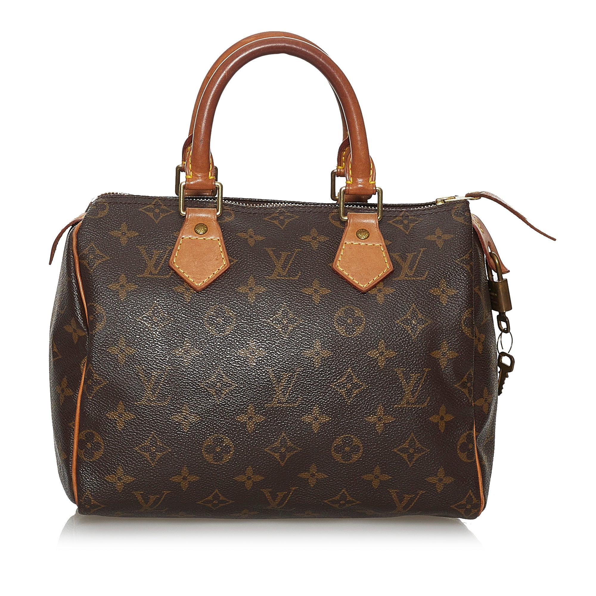 Louis Vuitton Brown Monogram Speedy 25