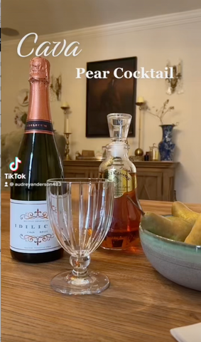 Cava Pear Cocktail