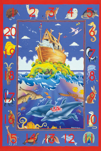 Numbers of Animals Jigsaw Puzzle 48 Pieces Richard Henson - Mr Puzzle Head