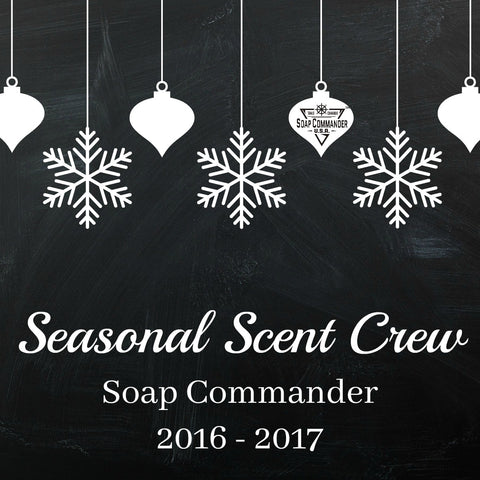 Soap Commander Seasonal Scent Crew 2016-2017 SSC 