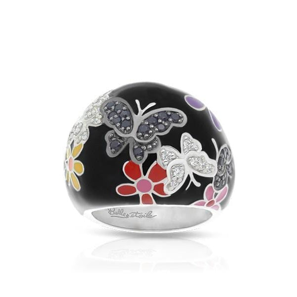 Flutter Black & Multi Ring-Belle Etoile-Renee Taylor Gallery