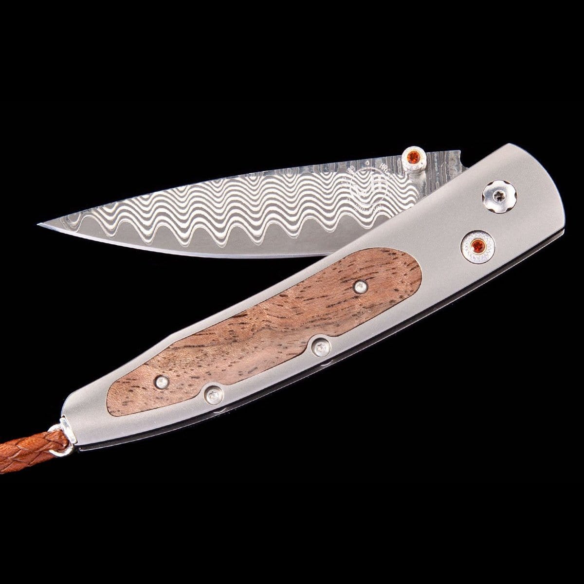 Lancet Curly Limited Edition Knife - B10 CURLY-William Henry-Renee Taylor Gallery