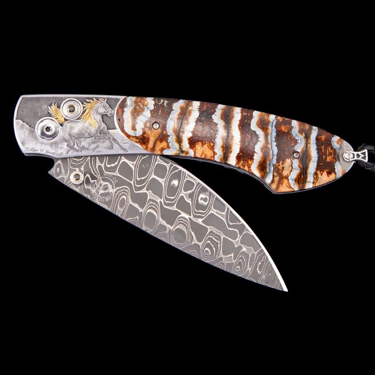 Spearpoint Arabian II Limited Edition Knife - B12 ARABIAN II-William Henry-Renee Taylor Gallery