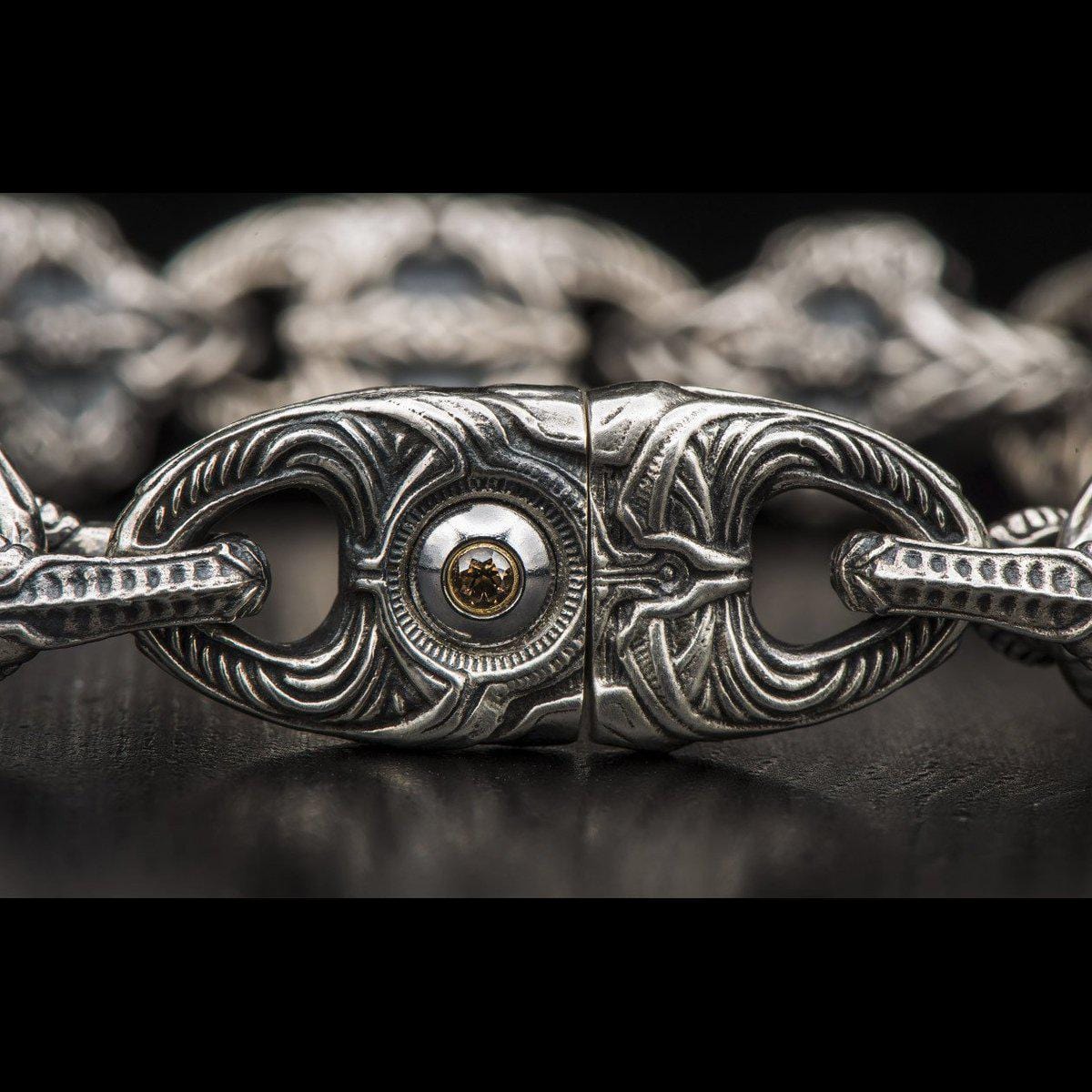 Men's Avanti Bracelet - BR3 DB GR-William Henry-Renee Taylor Gallery