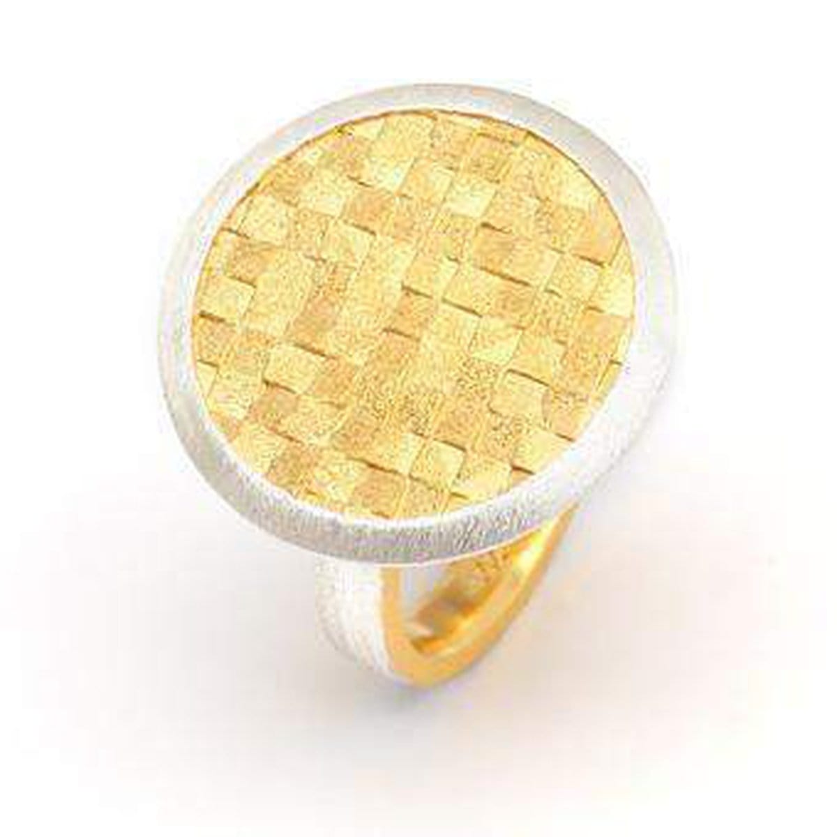 Mosaik 2 Bicolor Ring - 52392584-Bernd Wolf-Renee Taylor Gallery