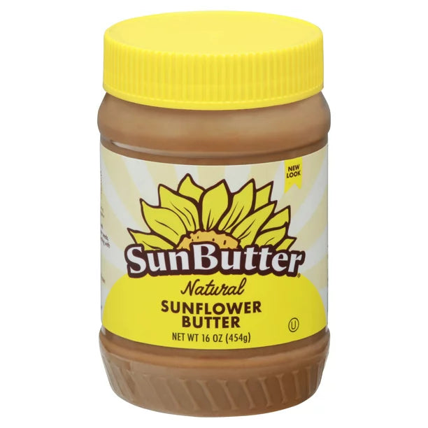 Sunbutter Sunflower Seed Spread, Natural, 16 oz (Pack of 2)