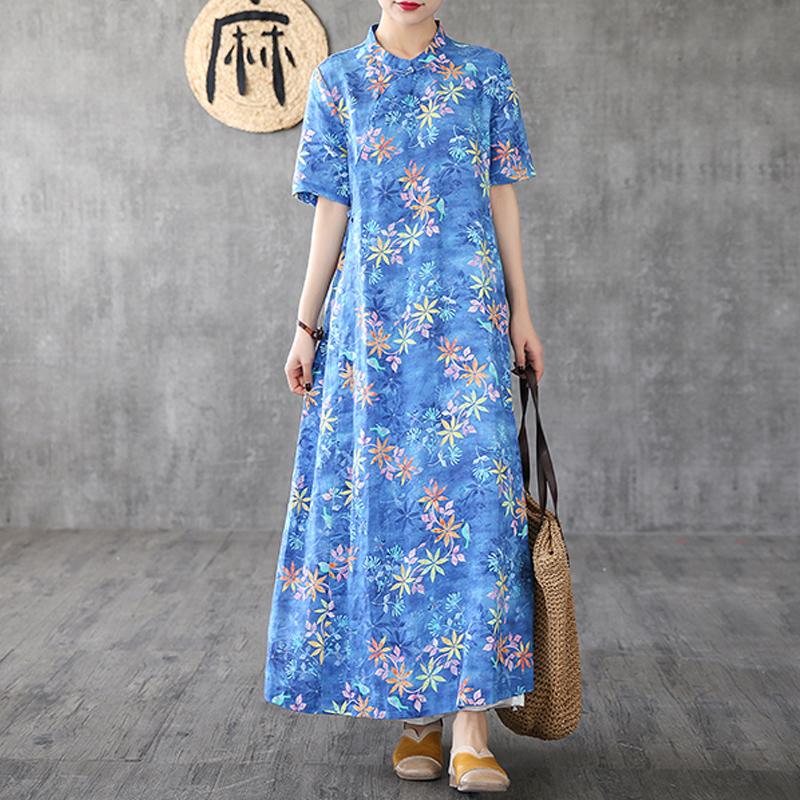 BUYKUD  linen dresses