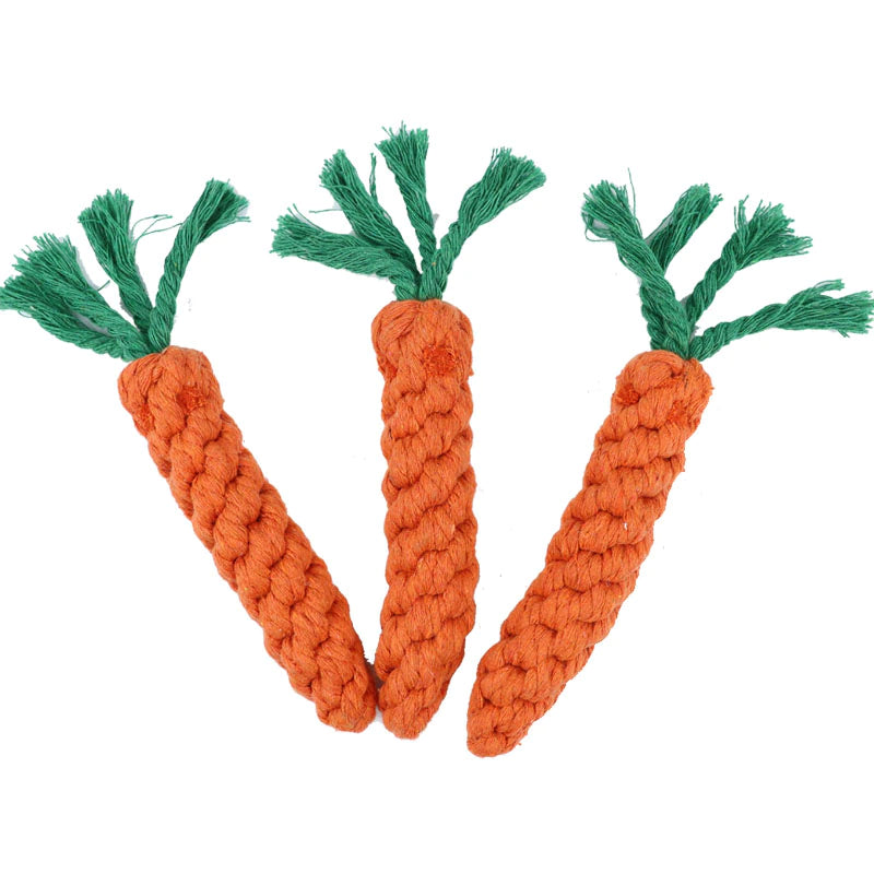 carrot shaped dog toys