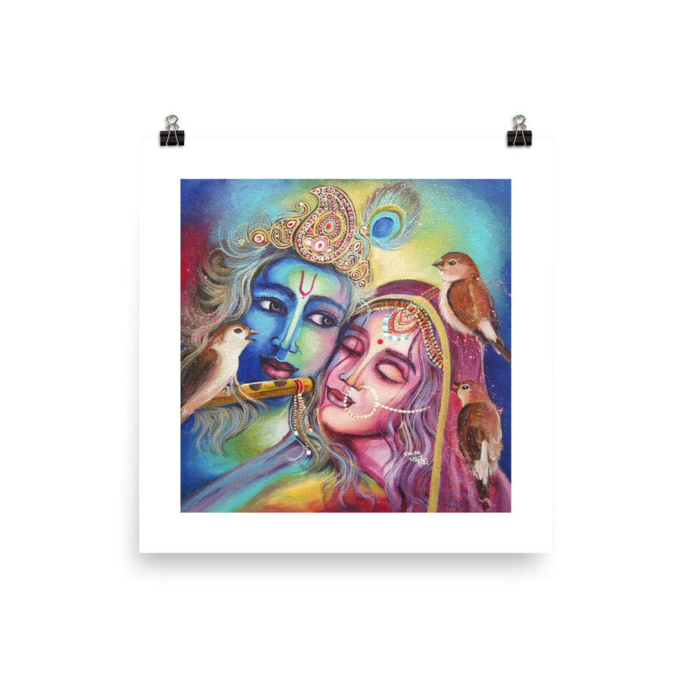 Fine art print :- Radha Krishna – Artyshils Art