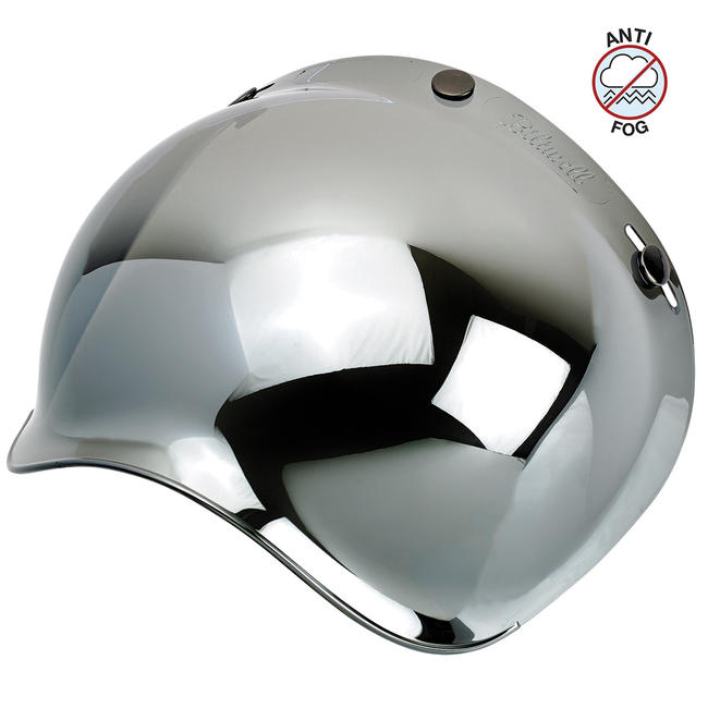 biltwell chrome bubble shield