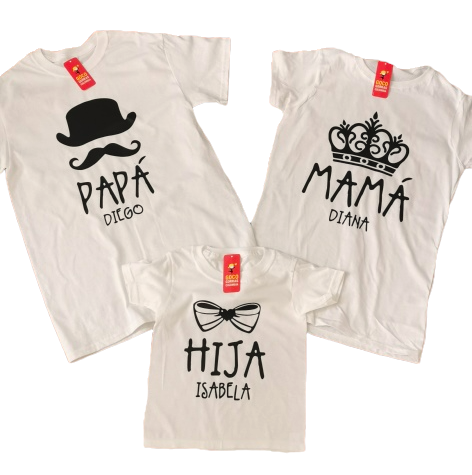 Camiseta Pesonalizada Con Su Nombre Para Papa, Mama Hijo/a – | truongquoctesaigon.edu.vn
