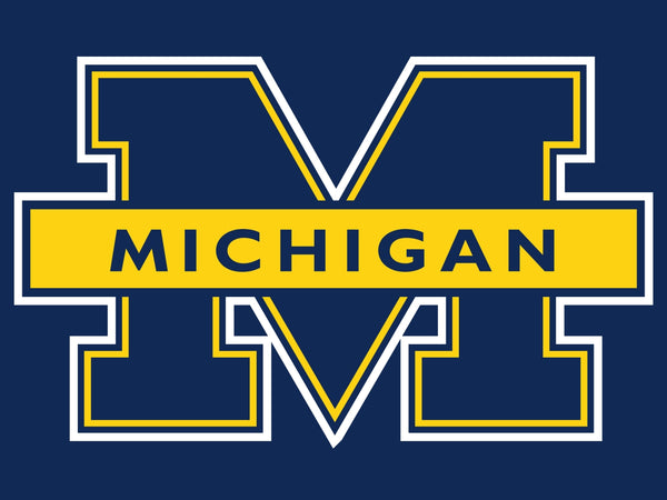 University of Michigan School Tie Colors