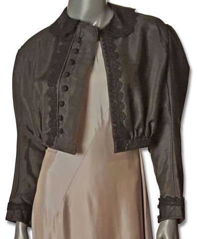 Edwardian shantung jacket for sale on refashioner