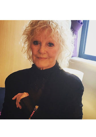 Petula Clark Wearing Dana Levy Alphabeta Friendship Bracelet