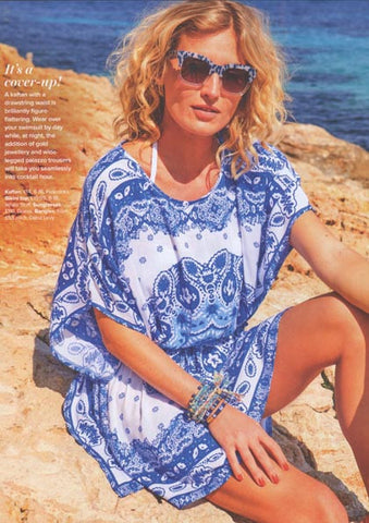 Prima Magazine featuring Dana Levy Evil Eye Aztec Friendship Bracelet 