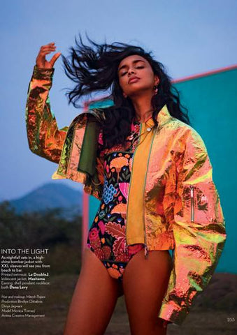 Vogue India March 2019 Issue featuring Dana Levy Midas Seashell Charm Earrings 
