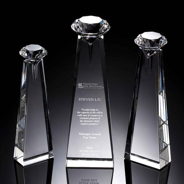 Diamond Goddess Crystal Award The Recognition Source