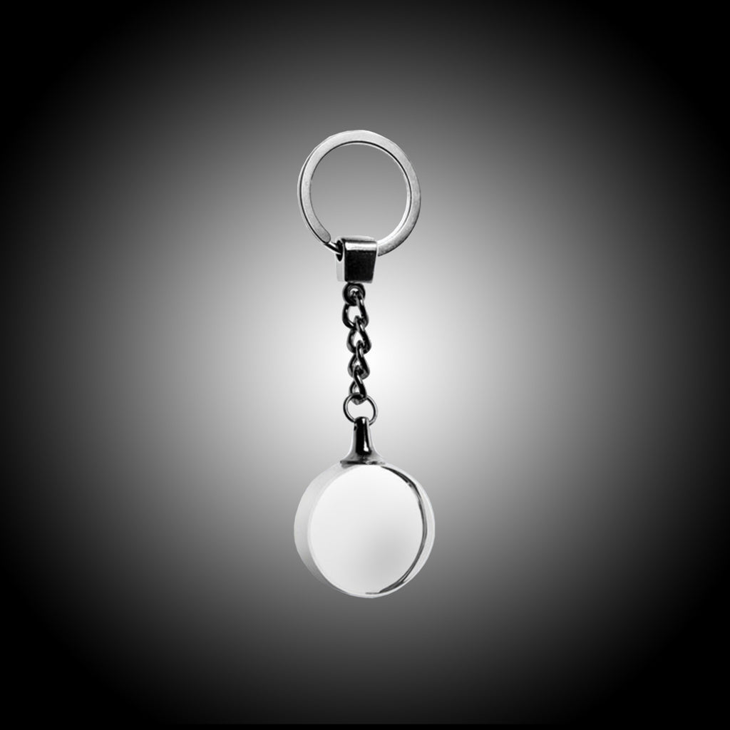 Circle Crystal Keychain