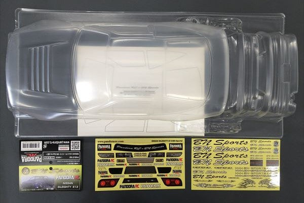 Pandora RC SILEIGHTY S13 / BN Sports Clear Drift Body