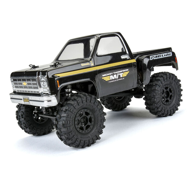 Pro-Line 1/24 Mickey Thompson Baja Pro X F/R 1.0" MTD 7mm Black Holcomb (4)