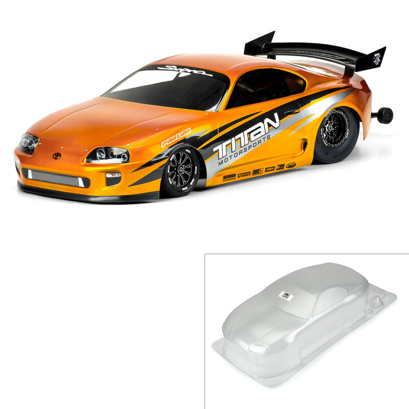 Pro-Line 1/10 1995 Toyota Supra Clear Body: Drag Car