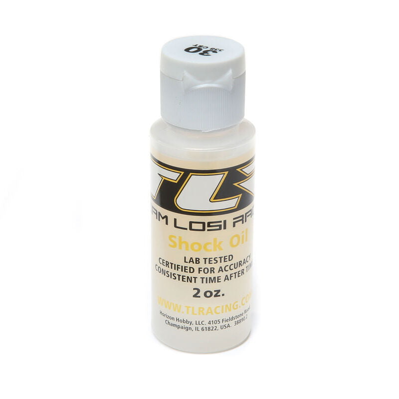 TLR Silicone Shock Oil, 30wt, 2oz TLR74006