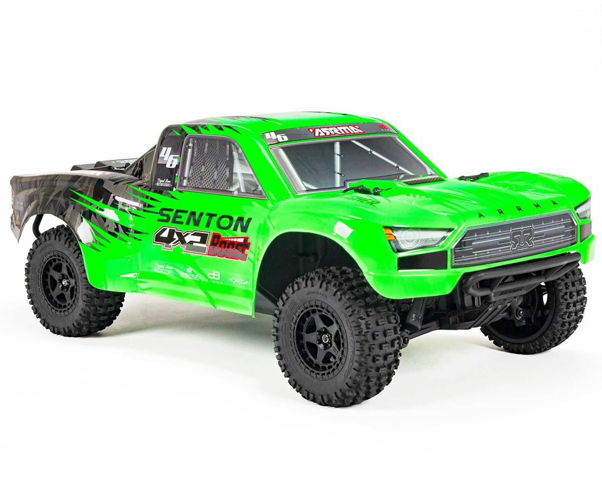 Arrma 1/10 SENTON 4X2 BOOST MEGA 550 Brushed Short Course Truck RTR with Battery & Charger