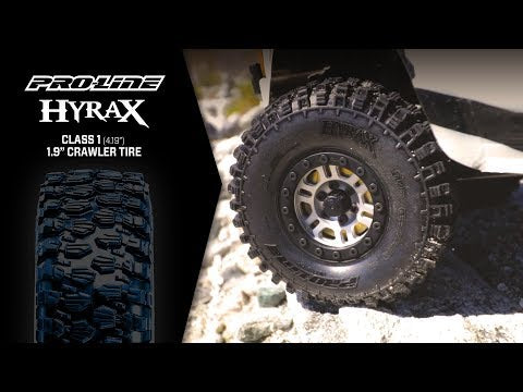 Pro-Line 1/10 Class 1 Hyrax Predator Front/Rear 1.9" Rock Crawling Tires (2)