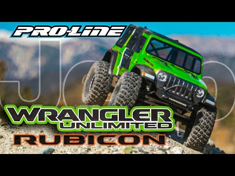 Pro-Line Jeep Wrangler JL Unlimited Rubicon 12.3" Crawler Body (Clear)