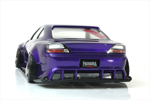 Pandora RC Nissan Silvia S15 Raijin (Thunder God) / ORIGIN Labo. Clear Drift Body