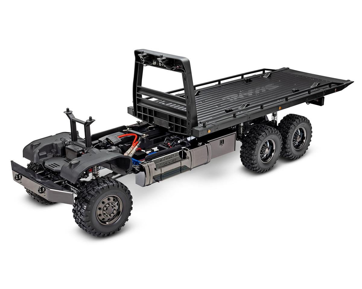 Traxxas TRX-6 RTR 1/10 6x6 Ultimate RC Hauler Flatbed Tow Truck w/ Pro Scale Winch